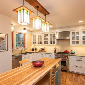 Madrona Craftsman kitchen