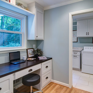 Master Bathroom, Laundry & new back entrance