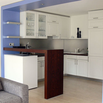 Küche und Wohnraum trennen