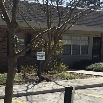 Commercial Office Exterior Pressure Wash and Paint