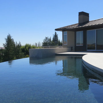 Contemporary Hillside Home