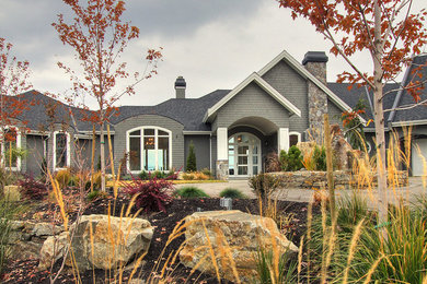 Traditional exterior home idea in Vancouver