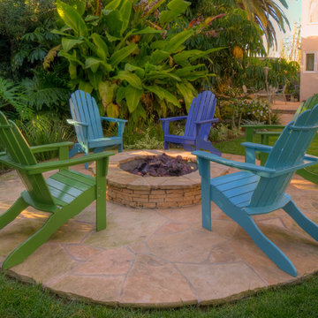 Koi Pond and Tropical Gazebo - Encinitas