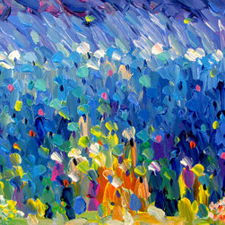Flower Market - Paintings