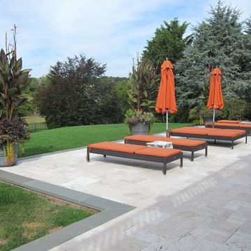 Hill Side Site Design Capturing Water Views