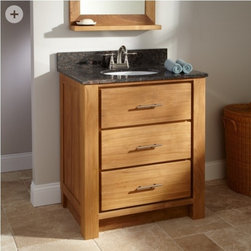 Customize Solid Wood Bathroom Vanity- - Products