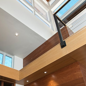 House on Morrow Road - atrium detail