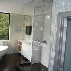 Frameless Splash Panels - Shower Doors
