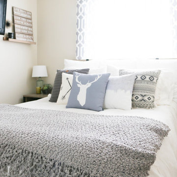 Contemporary Rustic Bedroom in Tustin, CA