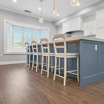 Transitional Style | Kitchen Living Laundry