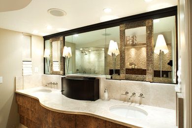 Bathroom - modern bathroom idea in Atlanta
