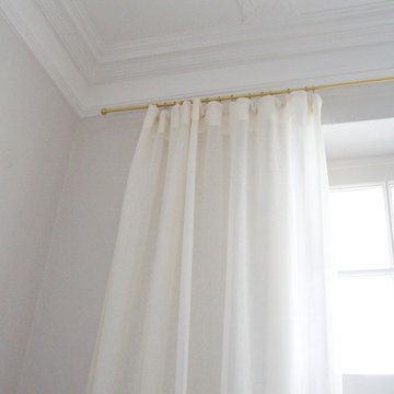 Belgian Linen Drapes in decor8's House