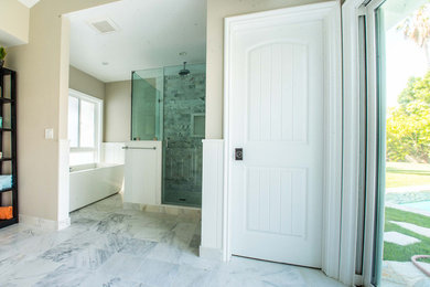 Bathroom - contemporary bathroom idea in Boston