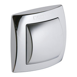 Geberit Polished Chrome Single Flush Pneumatics Flush Plate - Bathroom Fixtures