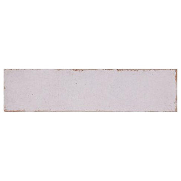 Annie Selke Artisanal Ceramic Wall Tile 3 x 12 in., Orchid