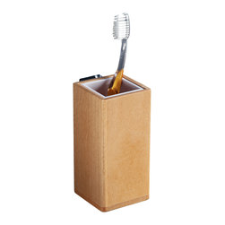 Bathroom decoration. Nature collection. Wall toothbrush holder. Beech natural fi - Toothbrush Holders