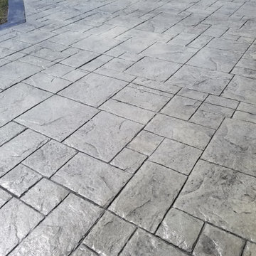 Stamped concrete patio 0019