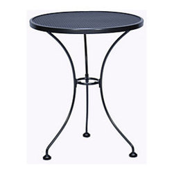 Kettler 24" Round Mesh Table - Outdoor Dining Tables