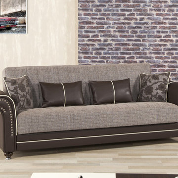 Royal Home Sofa Bed | Quantro Brown Plain