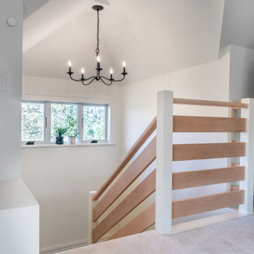Creative Spaces - A Finished Attic For A Vintage Farmhouse