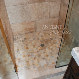 Master Bathrooms in antique limestone - Products