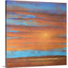 Gallery-Wrapped Canvas Entitled Radiant II, 16"x16"