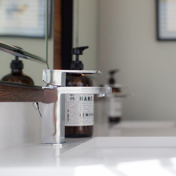 Hinman Master Bath | Roxborough Park, CO | Modern Farmhouse Renovation