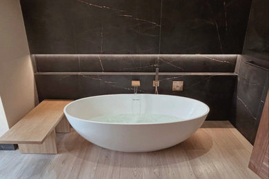 Inspiration for a modern bathroom in Other.