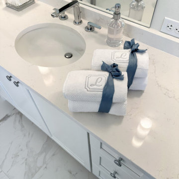 Elegant Master Bath in Barrington