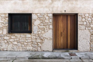 Example of a mountain style exterior home design in Other