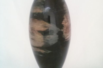 marble vase, one-of-a-kind.
