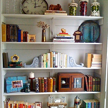 Washington, DC Bookshelves "After"