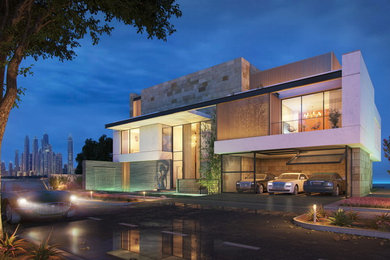 Minimalist exterior home photo in Other