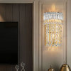 Modern Wall Lamp, Golden Crystal Style, Cool Light