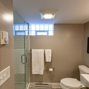 Project 3378-1 Basement Laundry + Bathroom + Family Room Seward Minneapolis