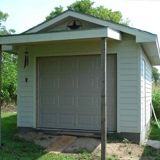 Riding Mower Shed Houzz
