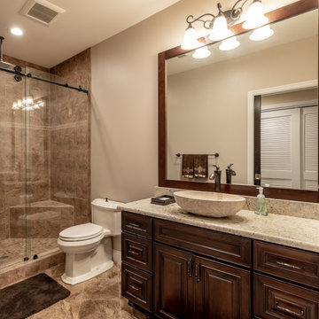 Amazing Basement Remodel, with Irresistible Wine Cellar in Ashburn VA