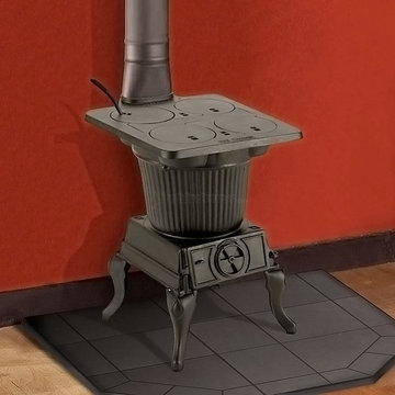 United States Stove Company Rancher 1,000 sq. ft. Wood Burning Stove