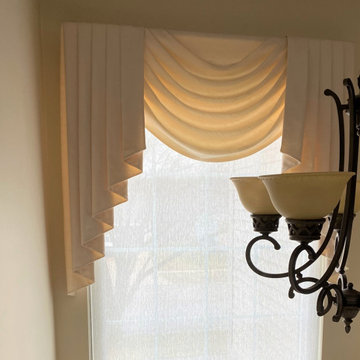 Swag Cascade Valance - Photos & Ideas | Houzz