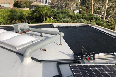 La Jolla solar thermal install