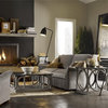 Universal Curated Haven Sofa, Gray Cloud Velvet