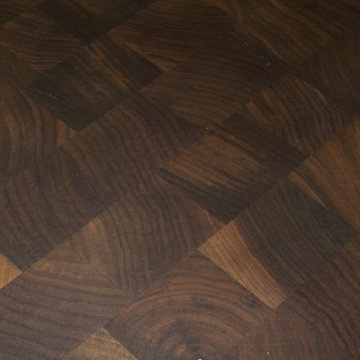 End Grain Walnut Butcher Block Countertop