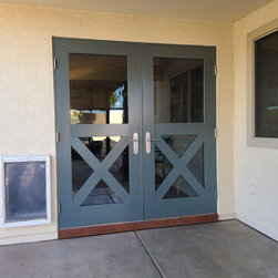 Fiberglass Hinged Entry Doors - Patio Doors