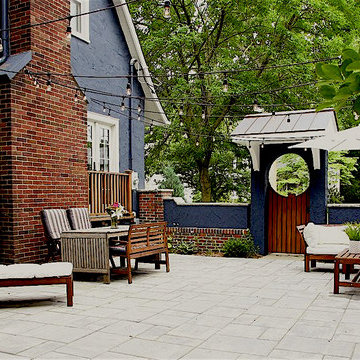 Home, courtyard and carriage house compound, Montclair, NJ