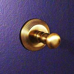 Cristal et Bronze 2010 Cannele Wall Mounted Robe Hook - Robe & Towel Hooks
