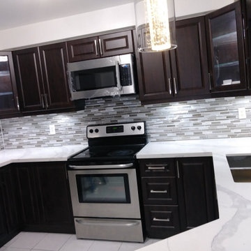 Bath and kitchen
