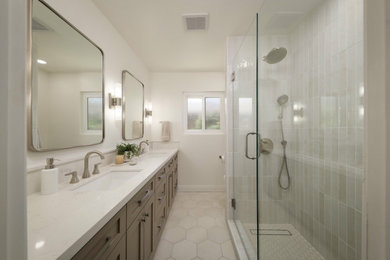 Minimalist bathroom photo in Other