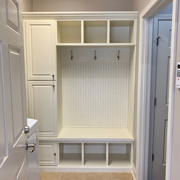 Maple Hall Tree Built-In