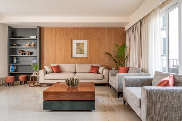 Contemporary Living Room by Anmol Wahi Photography