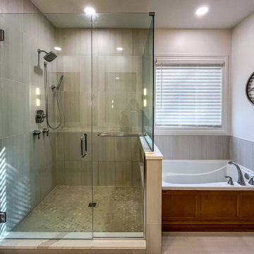 Primary Bath Remodel with Walk-in Closet System